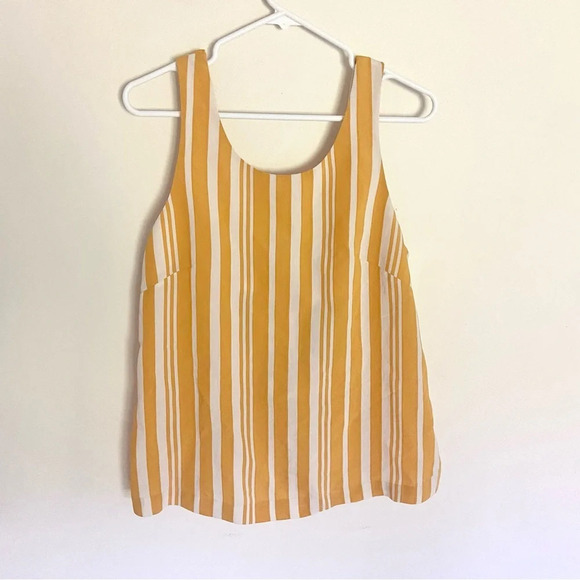 Chinti & Parker Parsol Toe Back Top Open Back Striped Sz 6 - Picture 2 of 5